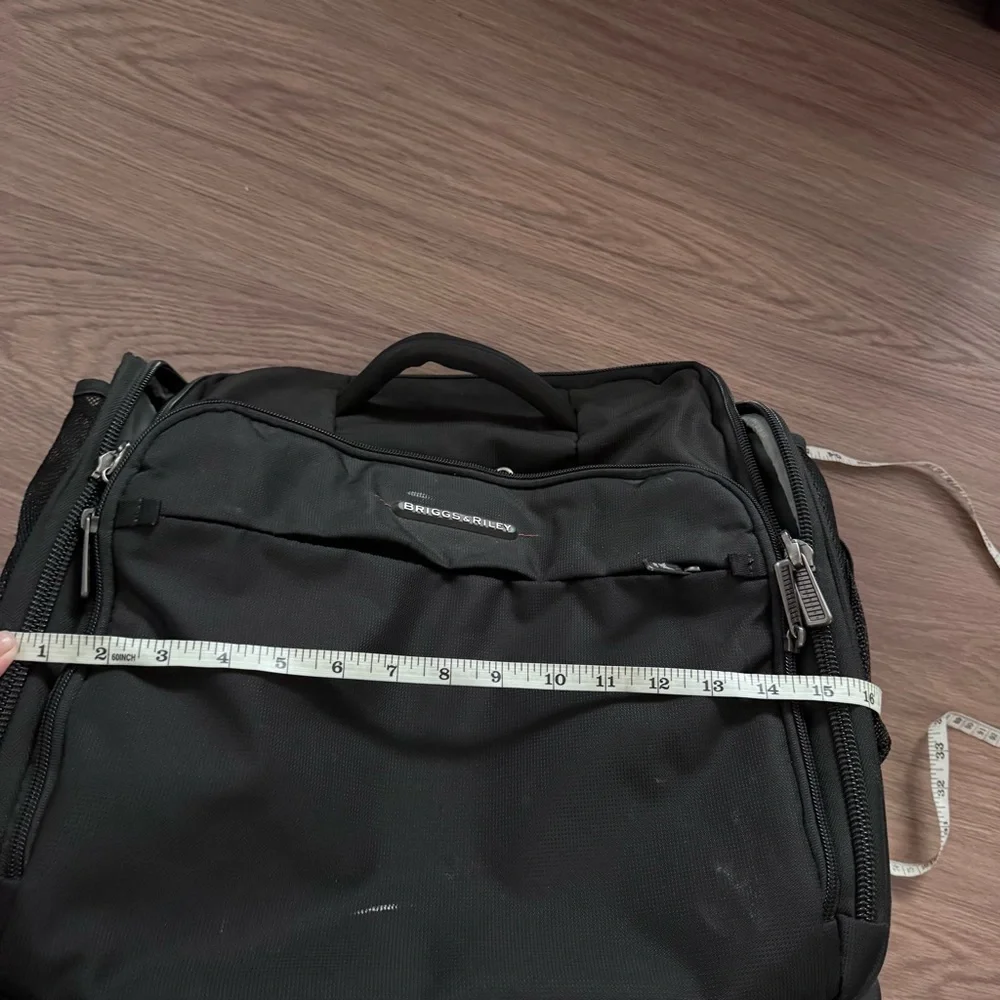 Briggs & Riley Black Rolling small traveling bag
